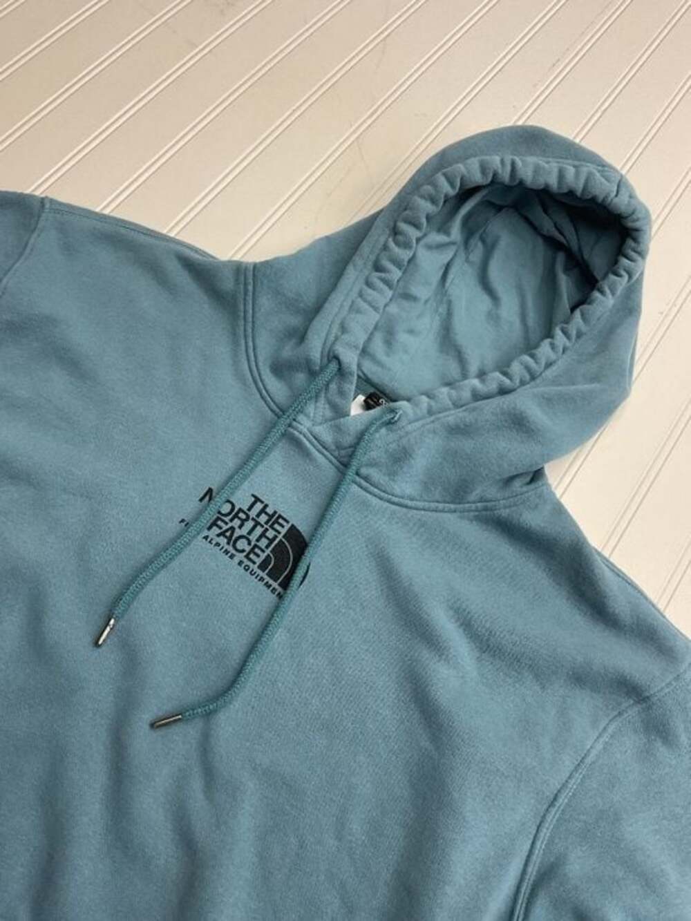 The North Face Fine Alpine Equipment Hoodie Teal Blue Pullover